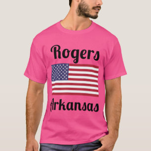 Rogers Arkansas Stylish Prints T-Shirt