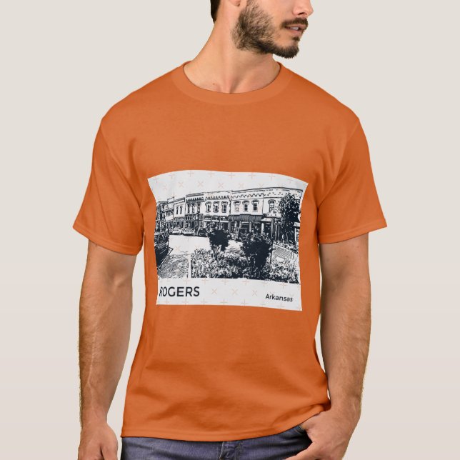 Rogers Arkansas T-Shirt (Front)