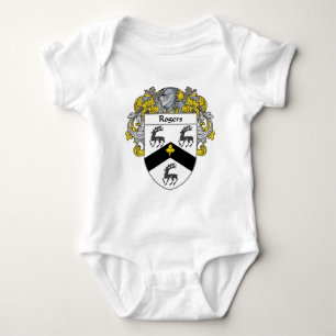 Rogers Coat of Arms (Mantled) Baby Bodysuit
