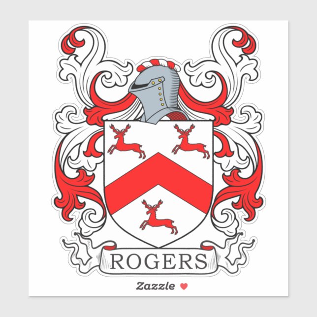 Rogers Family Crest (Sheet)