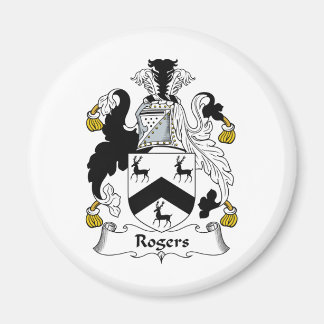 Rogers Family Crest Magnet
