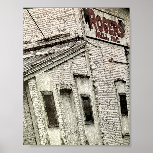 " Rogers Feed Mill " - Print (Front)