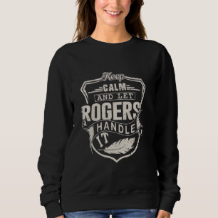 Rogers Last Name Shirt Rogers Name Birthday