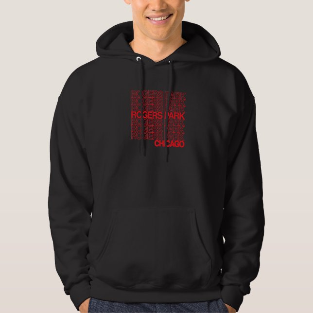 Rogers Park Chicago For Rogers Park Pride Hoodie (Front)