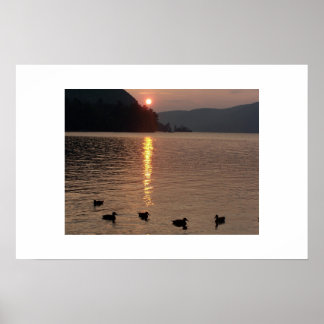 ROGERS ROCK LAKE GEORGE NY POSTER