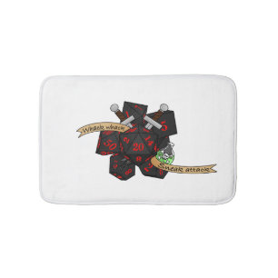 Rogue Dice Design Bath Mat