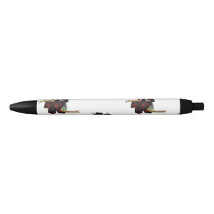 Rogue Dice Design Black Ink Pen