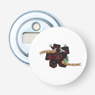 Rogue Dice Design Bottle Opener