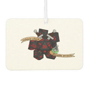 Rogue Dice Design Car Air Freshener