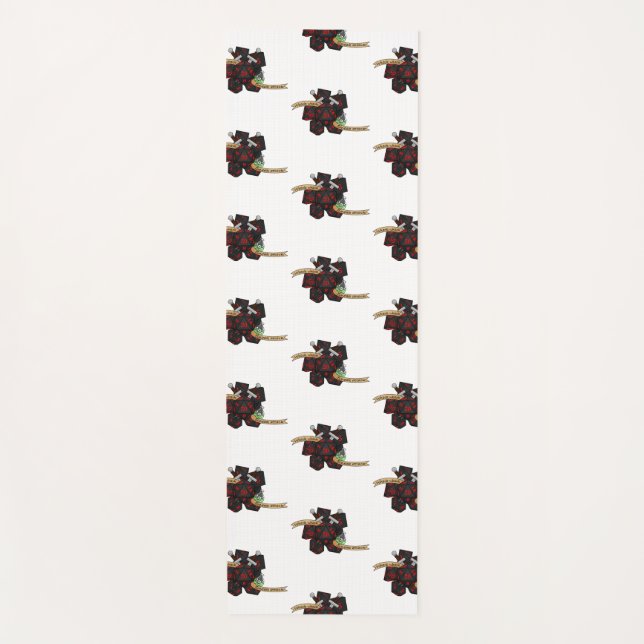 Rogue Dice Design Yoga Mat (Front)