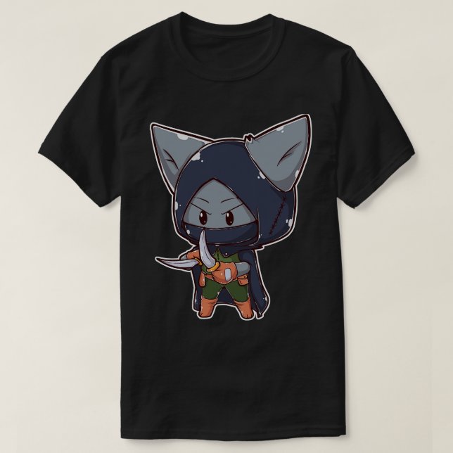 Rogue Meowster T-Shirt (Design Front)