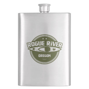 Rogue River, Oregon Hip Flask