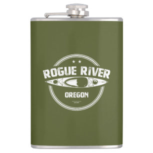 Rogue River, Oregon Hip Flask