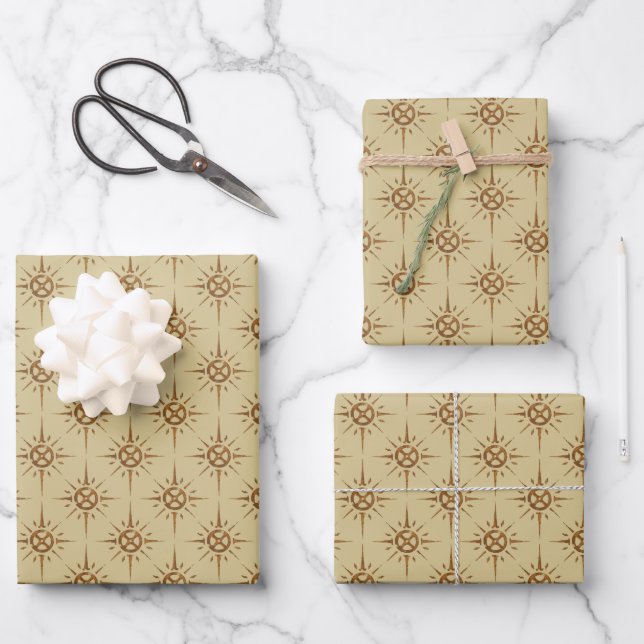 Rohan Crest Wrapping Paper Sheet (Front)