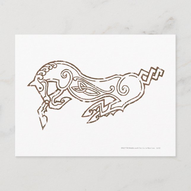 Rohan Symbol Postcard (Front)