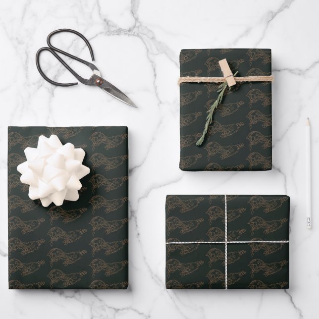Rohan Symbol Wrapping Paper Sheet (Front)