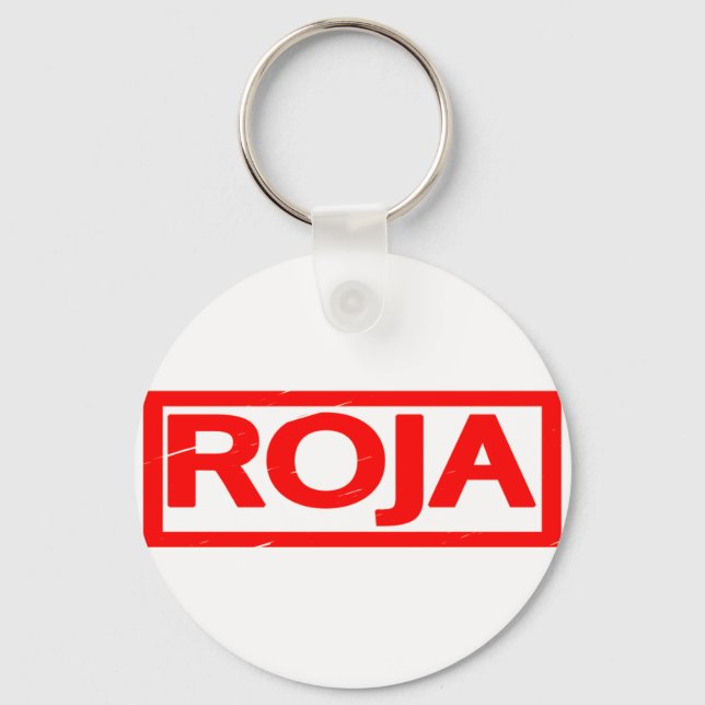 Roja Stamp Key Ring (Front)