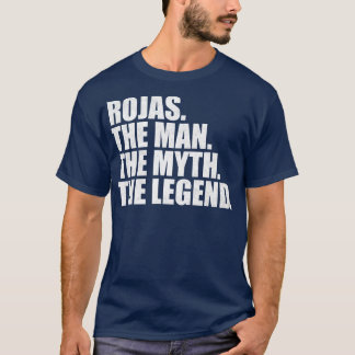 RojasRojas Family name Rojas last Name Rojas Surna T-Shirt
