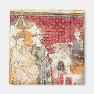 Roland Bidding Farewell to Charlemagne Magnet