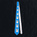 Role Christmas tie with snowman<br><div class="desc">A funny snowman is preaching this rather daring tie. This tie is not for anyone. Humour and self-confidence have the man/woman who dares to wear it.</div>