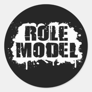 Role Model Classic Round Sticker