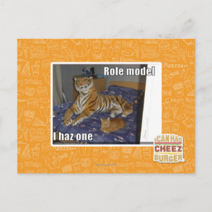 Role Model, I haz one Postcard