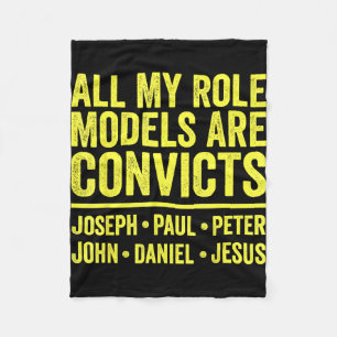 Role models are convicts joseph paul peter john fleece blanket