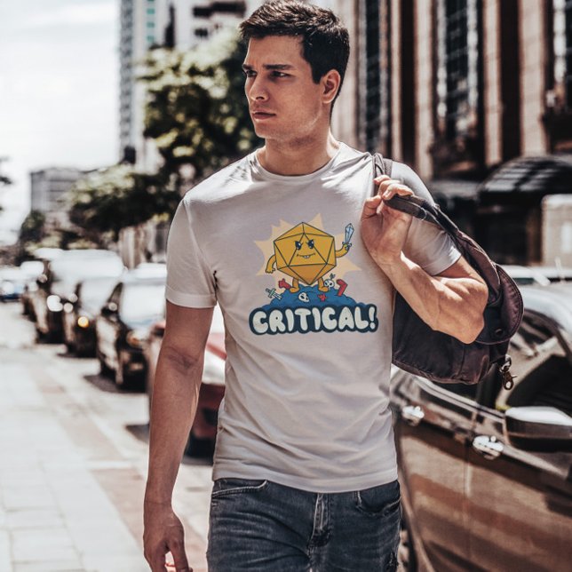 Role Playing Dice Cartoon T-Shirt (Creator Uploaded)