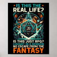 Role Playing Game Rpg Master D20 Tabletop Funny Rp