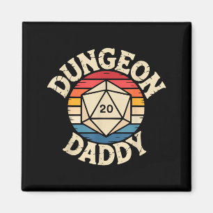 Role Playing Gamer Dad Rpg Master Tabletop Funny R Magnet