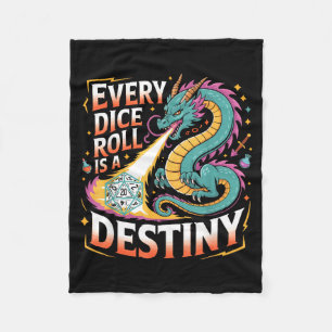 Role Playing Gamer Rpg Master D20 Tabletop Funny R Fleece Blanket