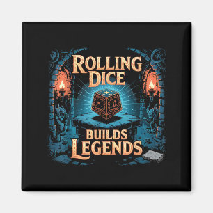 Role Playing Gamer Rpg Master D20 Tabletop Funny R Magnet
