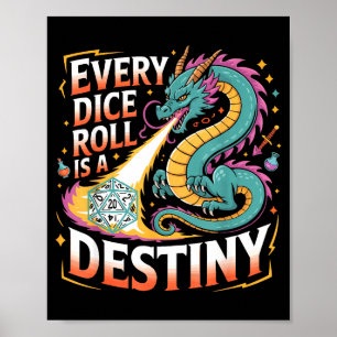 Role Playing Gamer Rpg Master D20 Tabletop Funny R Poster