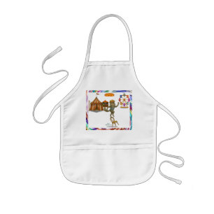 Rolf's balancing act kids apron