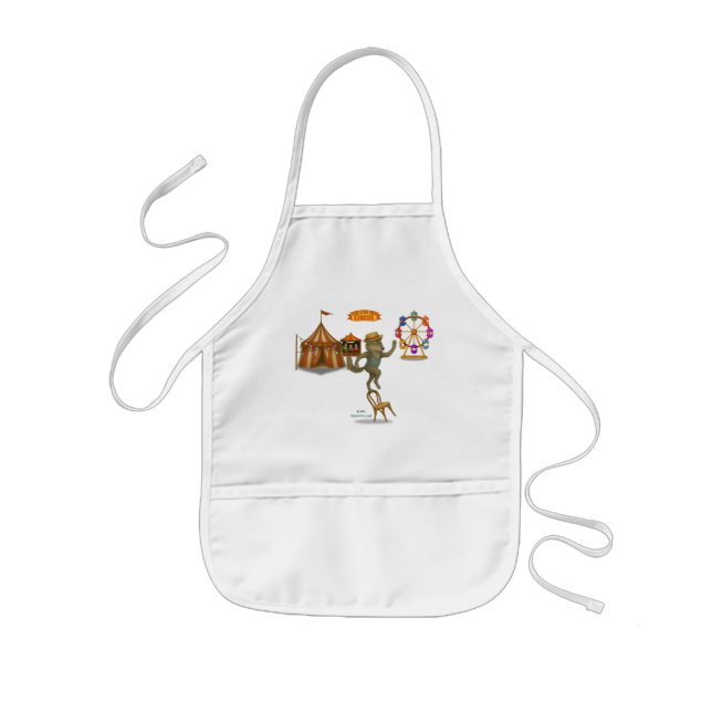 Rolf's balancing act kids apron (Front)