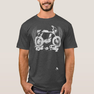Roll a Fatty Scrambler Moto Bike Premium T-Shirt