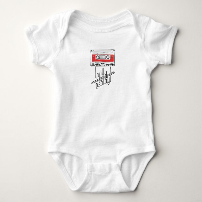 Roll and Play Baby Bodysuit (Front)