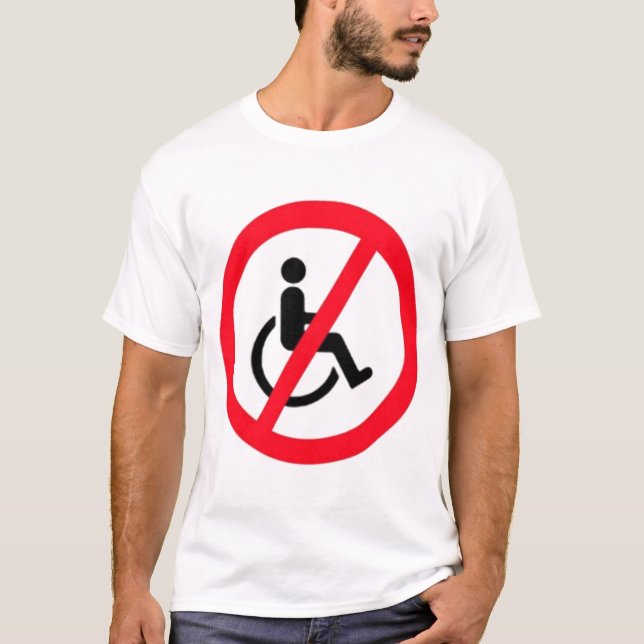 ROLL AROUND, U CANT COME OVER HERE T-Shirt (Front)