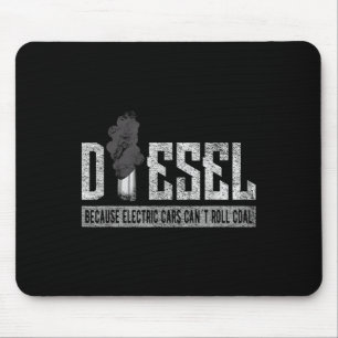 Roll Coal Truck _ Diesel Truck Electric Cars Cant  Mouse Pad