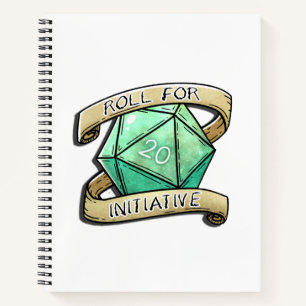 Roll for Initiative Notebook