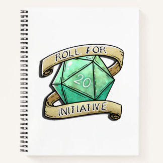 Roll for Initiative Notebook