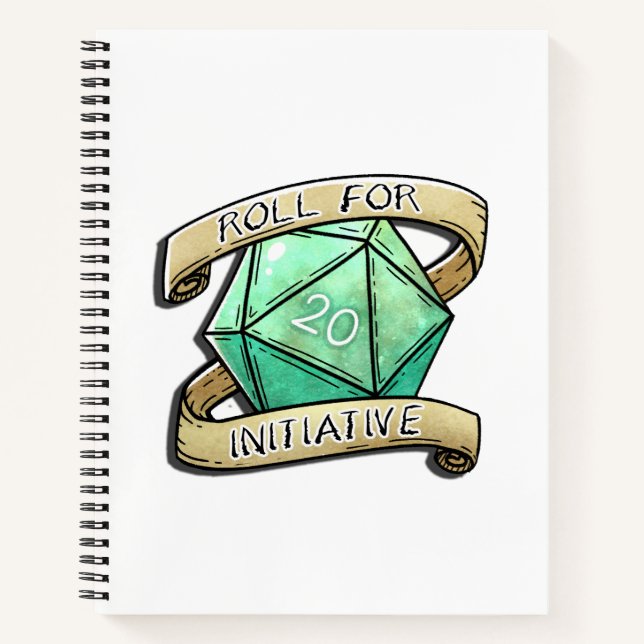 Roll for Initiative Notebook (Front)