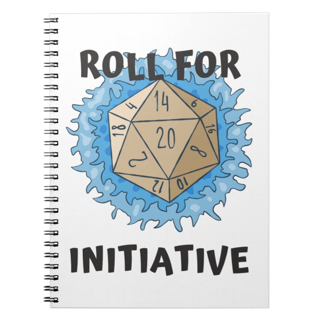 roll for initiative notebook (Front)