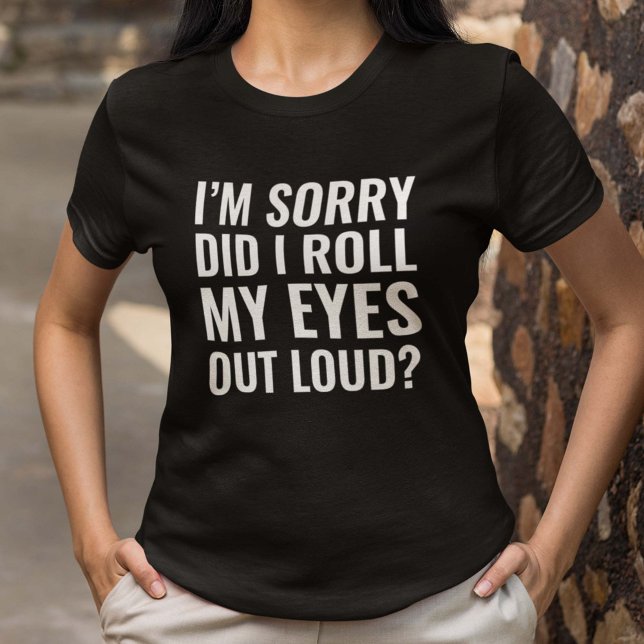Roll My Eyes T-Shirt (Creator Uploaded)