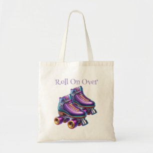 Roll On Over Rollerskate Birthday Party Tote Bag