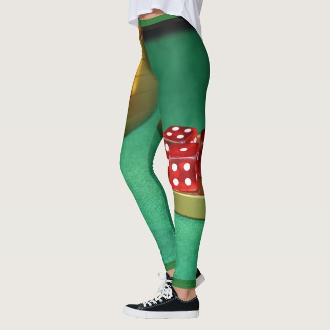 Roll the Dice Fashion Leggings (Left)