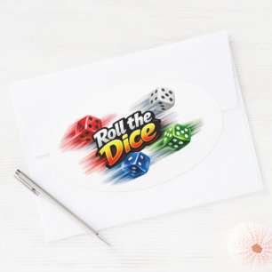 Roll the Dice Motion Sticker