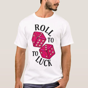 Roll to Luck – Neon Dice  T-Shirt