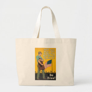 Roll Up the Sleeves jumbo tote bag