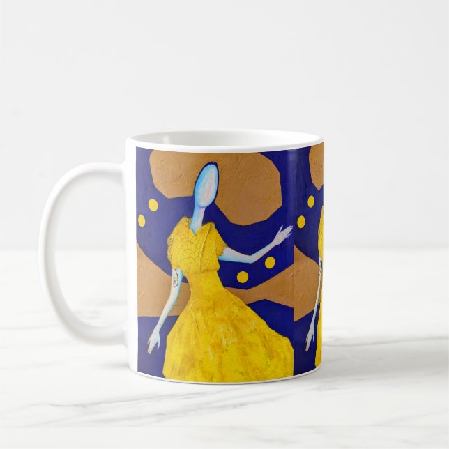 "Roll with it" Coffee Mug (Left)